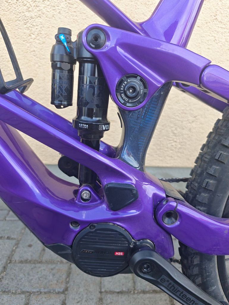 Gebrauchtes Orbea Wild LT M20 | DJI Avinox (150 Nm) | Violett | Nur 173 km | Modell 2026 | Wie neu 2026 Mountainbike, Violett — Bild 5 von 11