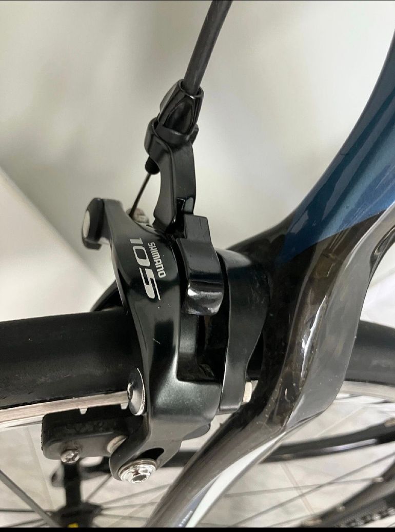 Nsr Custom Shimano 105 2015 Road & Gravel usato, Blu — immagine 7 di 12