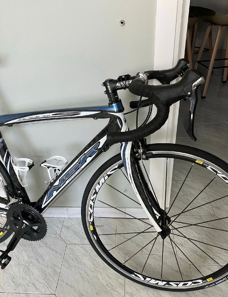 Nsr Custom Shimano 105 2015 Road & Gravel usato, Blu — immagine 3 di 12