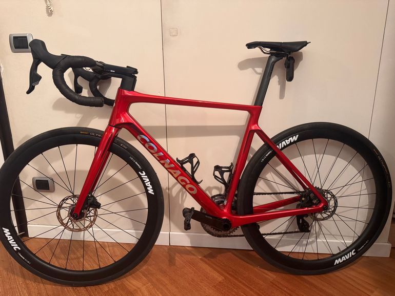 Gebrauchtes Colnago V4 SRAM Rival 2025 2025 Road & Gravel, Rot — Bild 4 von 6