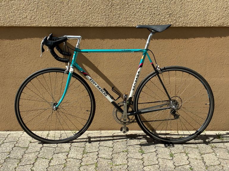 Gebrauchtes Eddy Merckx Strada 1990 Road & Gravel, Grün — Bild 2 von 10