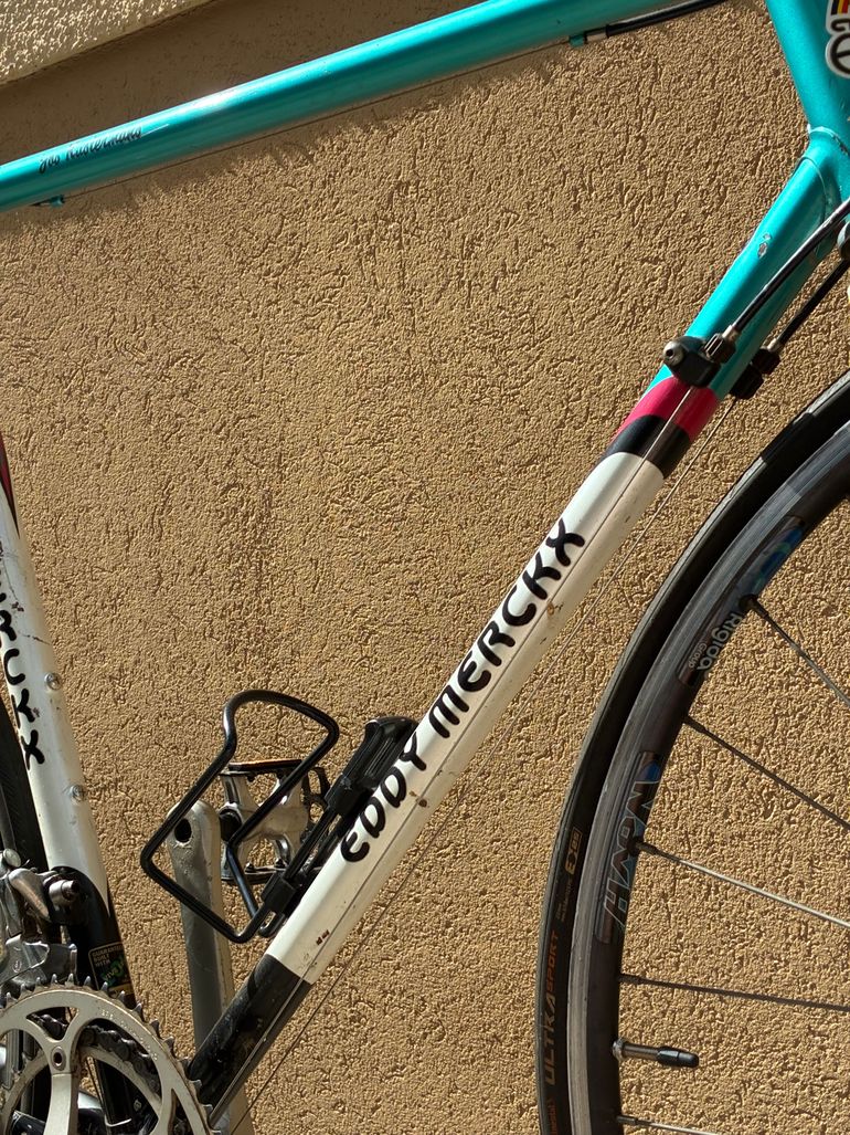 Gebrauchtes Eddy Merckx Strada 1990 Road & Gravel, Grün — Bild 10 von 10