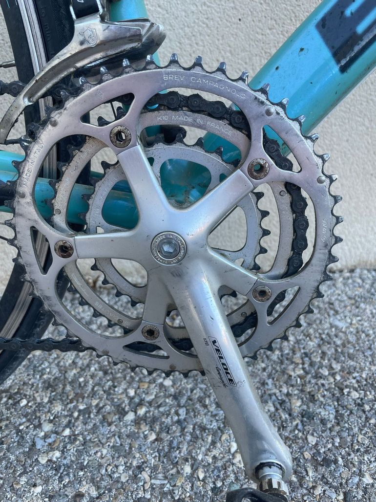 Used Bianchi Custom Campagnolo Veloce 2001 Road & Gravel, Green — image 2 of 4