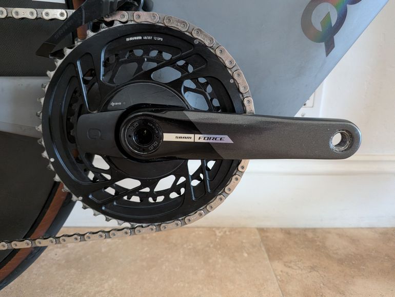 Used Quintana Roo V-PRi SRAM Force AXS E1 2026 2026 Road & Gravel, Light Gray — image 6 of 16