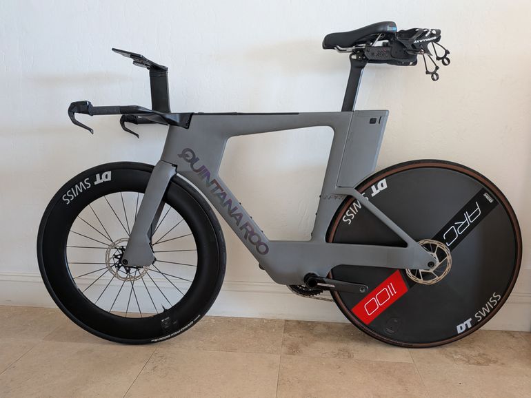 Used Quintana Roo V-PRi SRAM Force AXS E1 2026 2026 Road & Gravel, Light Gray — image 3 of 16