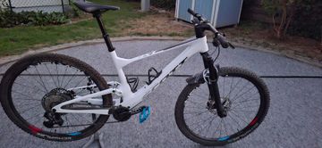 Gebrauchtes Scott Spark SRAM XX1 Eagle AXS 2022 Mountainbike, Weiß — Bild 2 von 12