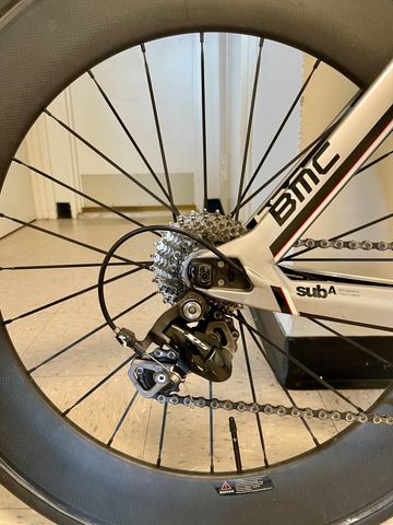 Used BMC Timemachine TMR02 2012 Road & Gravel, Light Gray — image 8 of 13