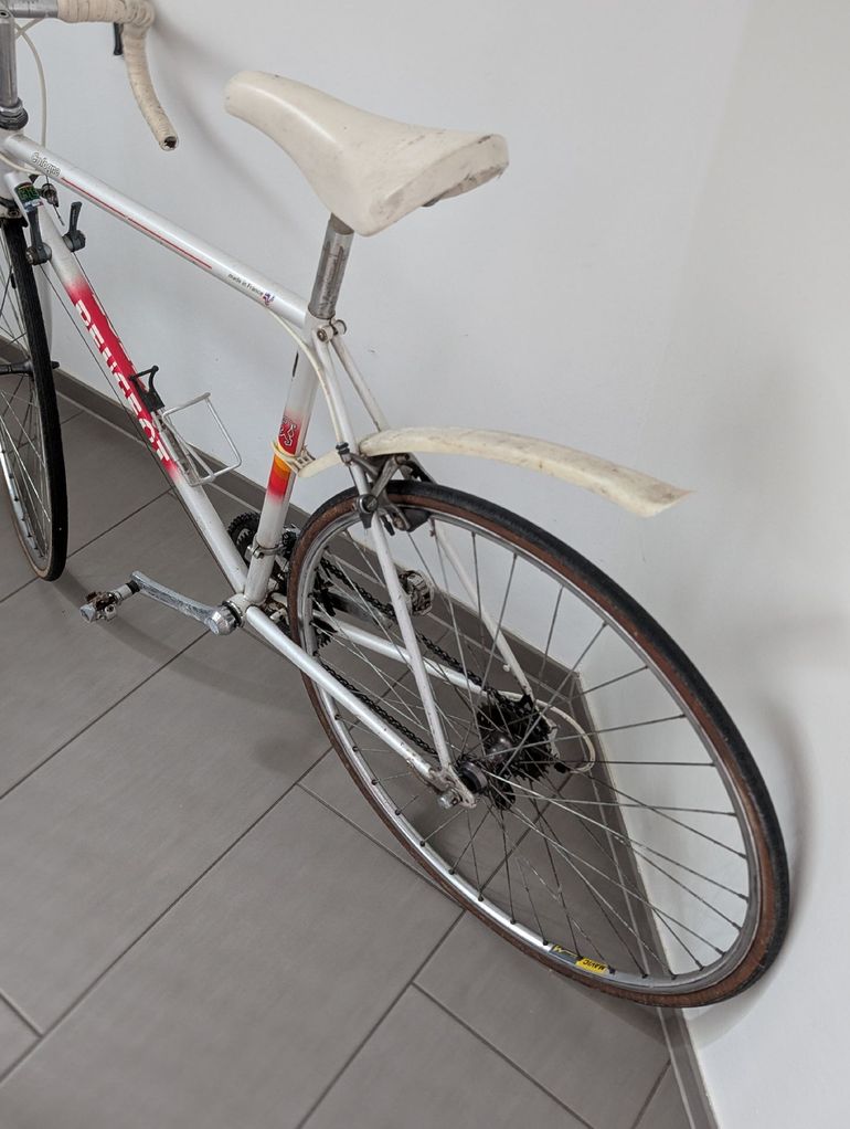 Gebrauchtes Peugeot Cologne Vintage Shimano 105 1990 Road & Gravel, Weiß — Bild 2 von 10