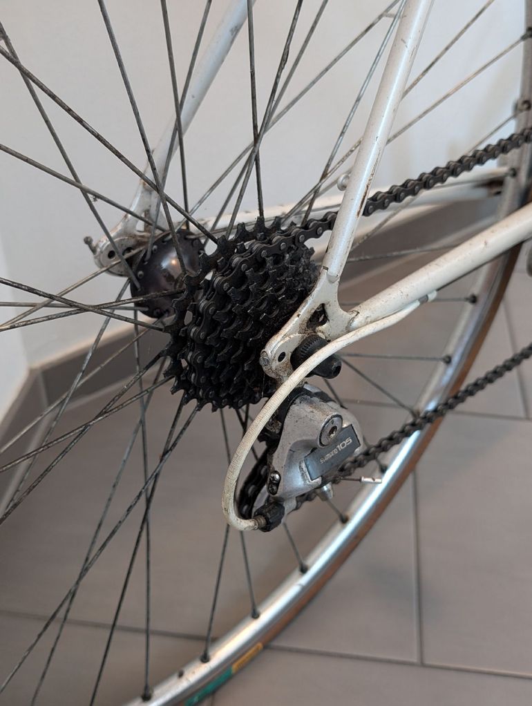 Gebrauchtes Peugeot Cologne Vintage Shimano 105 1990 Road & Gravel, Weiß — Bild 5 von 10