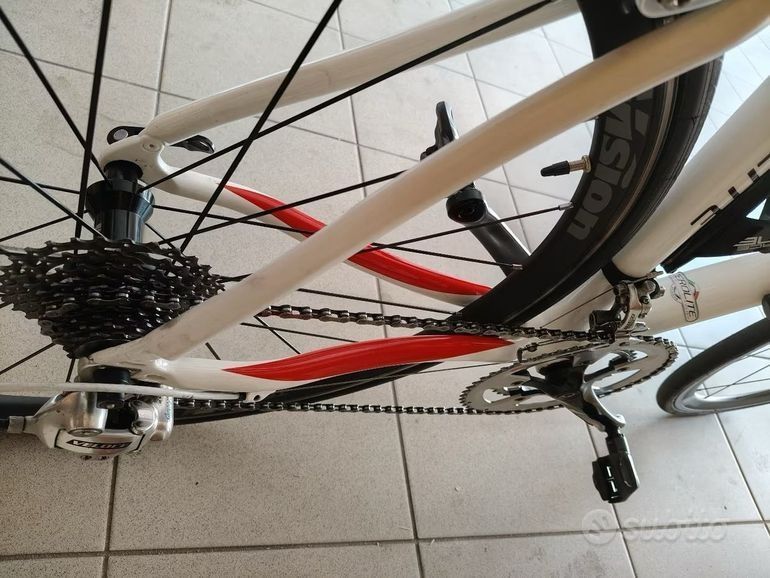 Used Zero lite Custom Campagnolo Veloce 2019 Road & Gravel, White — image 4 of 5
