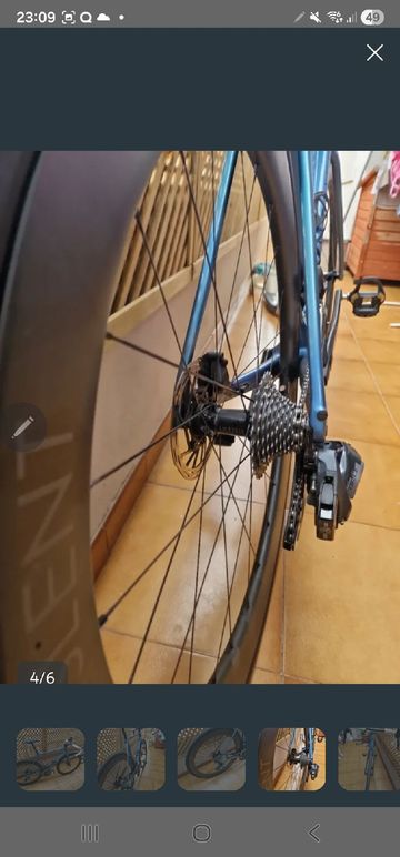 Gebrauchtes Aurum Magma Sram Apex Etap AXS 2022 Road & Gravel, Blau — Bild 3 von 4