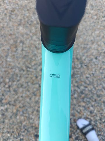 Gebrauchtes Bianchi Infinito 105 2024 2024 Road & Gravel, Blau — Bild 4 von 10