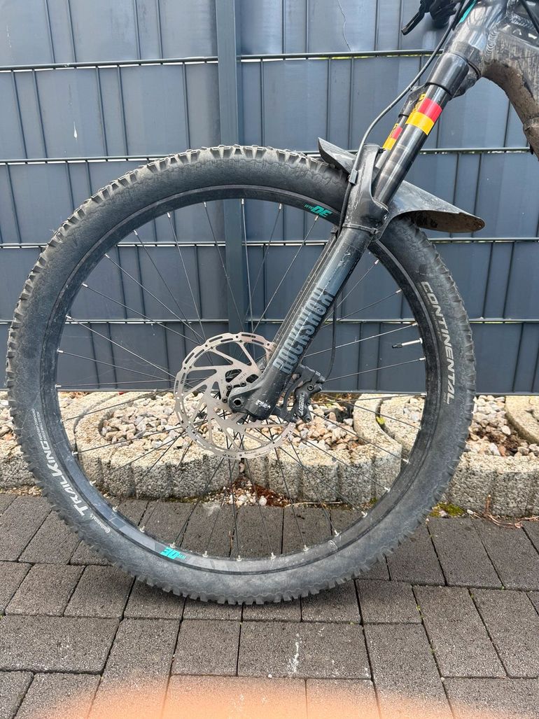 Gebrauchtes Haibike AllMtn 1 2021 2021 Mountainbike, Schwarz, 29 — Bild 7 von 9