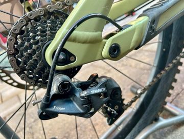 Gebrauchtes Cube TWO55 Race 2023 Mountainbike, Grün — Bild 17 von 29
