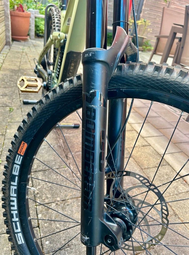 Gebrauchtes Cube TWO55 Race 2023 Mountainbike, Grün — Bild 16 von 29