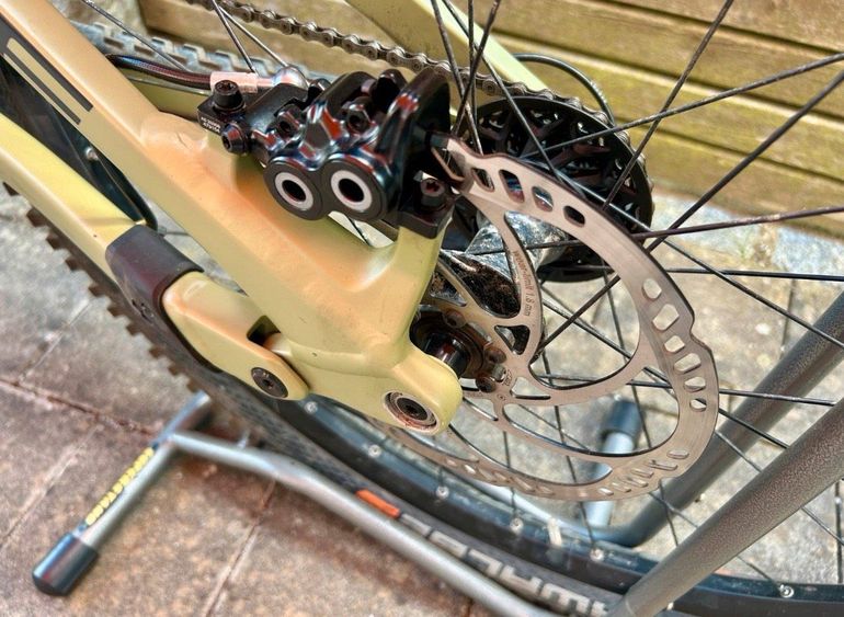 Gebrauchtes Cube TWO55 Race 2023 Mountainbike, Grün — Bild 4 von 29