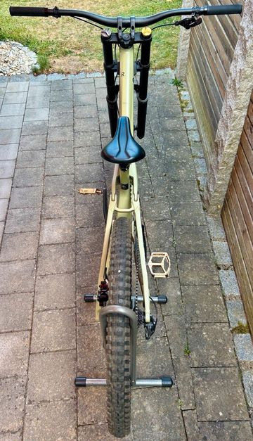 Gebrauchtes Cube TWO55 Race 2023 Mountainbike, Grün — Bild 7 von 29