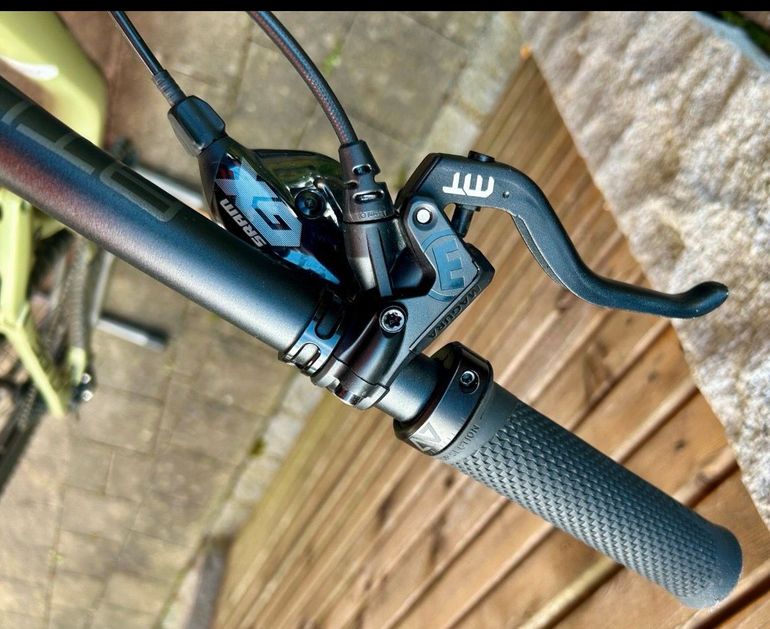 Gebrauchtes Cube TWO55 Race 2023 Mountainbike, Grün — Bild 24 von 29