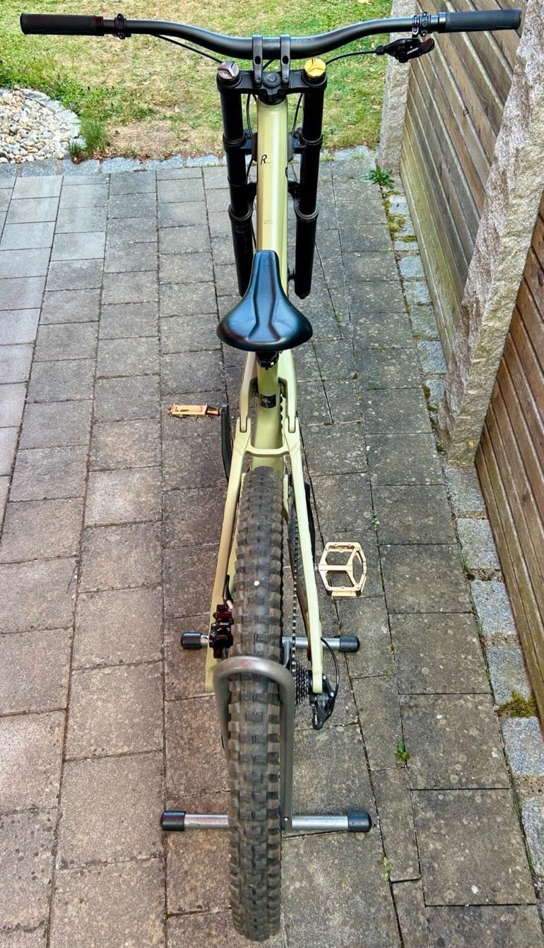 Gebrauchtes Cube TWO55 Race 2023 Mountainbike, Grün — Bild 25 von 29