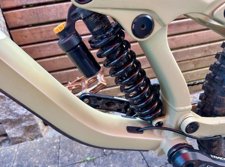 Gebrauchtes Cube TWO55 Race 2023 Mountainbike, Grün — Bild 10 von 29