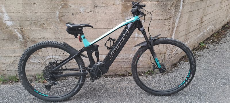 Tweedehands Bianchi T-Tronik Rebel 9.2 - NX/SX EAGLE 2022 2022 MTB