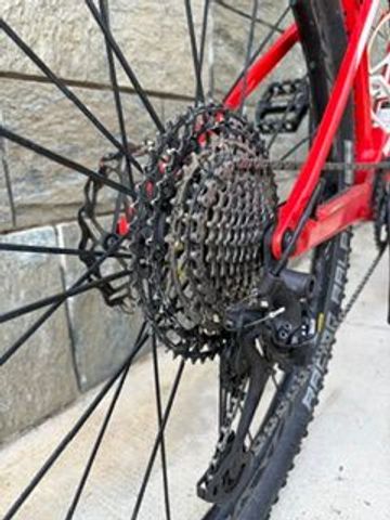 Gebrauchtes Canyon Lux CF SL 7.0 2021 Mountainbike, Rot — Bild 3 von 6