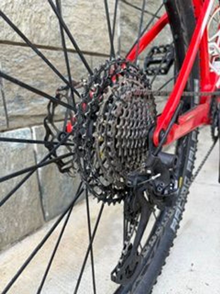 Gebrauchtes Canyon Lux CF SL 7.0 2021 Mountainbike, Rot — Bild 3 von 6