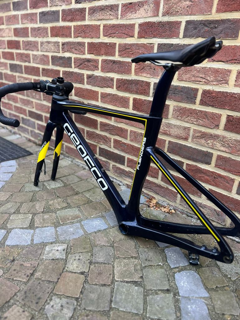 Flanders Custom Frameset 2024 Road & Gravel usato, Blu — immagine 3 di 4