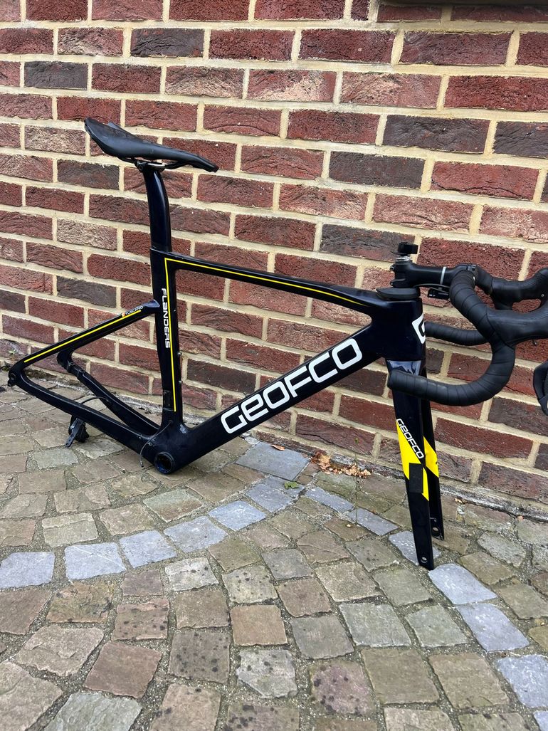 Flanders Custom Frameset 2024 Road & Gravel usato, Blu — immagine 4 di 4