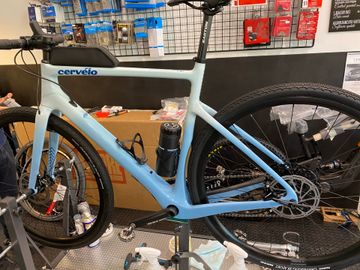 Used Cervélo Aspero SRAM Force eTap AXS 2021 Road & Gravel, Blue — image 3 of 13