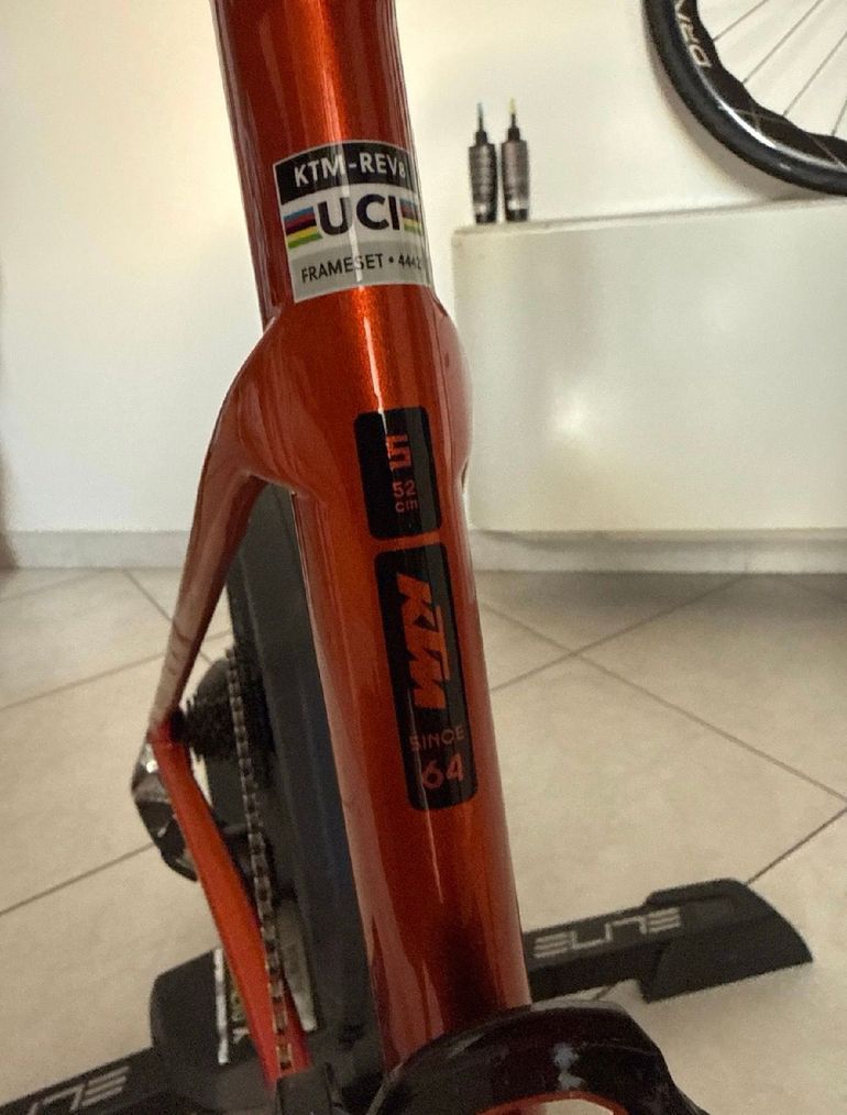 Gebrauchtes KTM Strada SRAM Red eTap AXS 2025 Road & Gravel, Orange — Bild 7 von 7