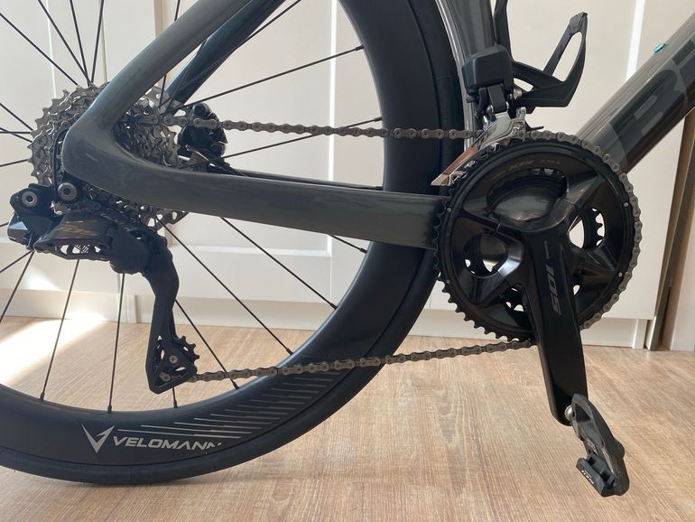 Gebrauchtes Bianchi Oltre Comp 105 Di2 2023 2023 Road & Gravel, Hellgrau — Bild 3 von 8