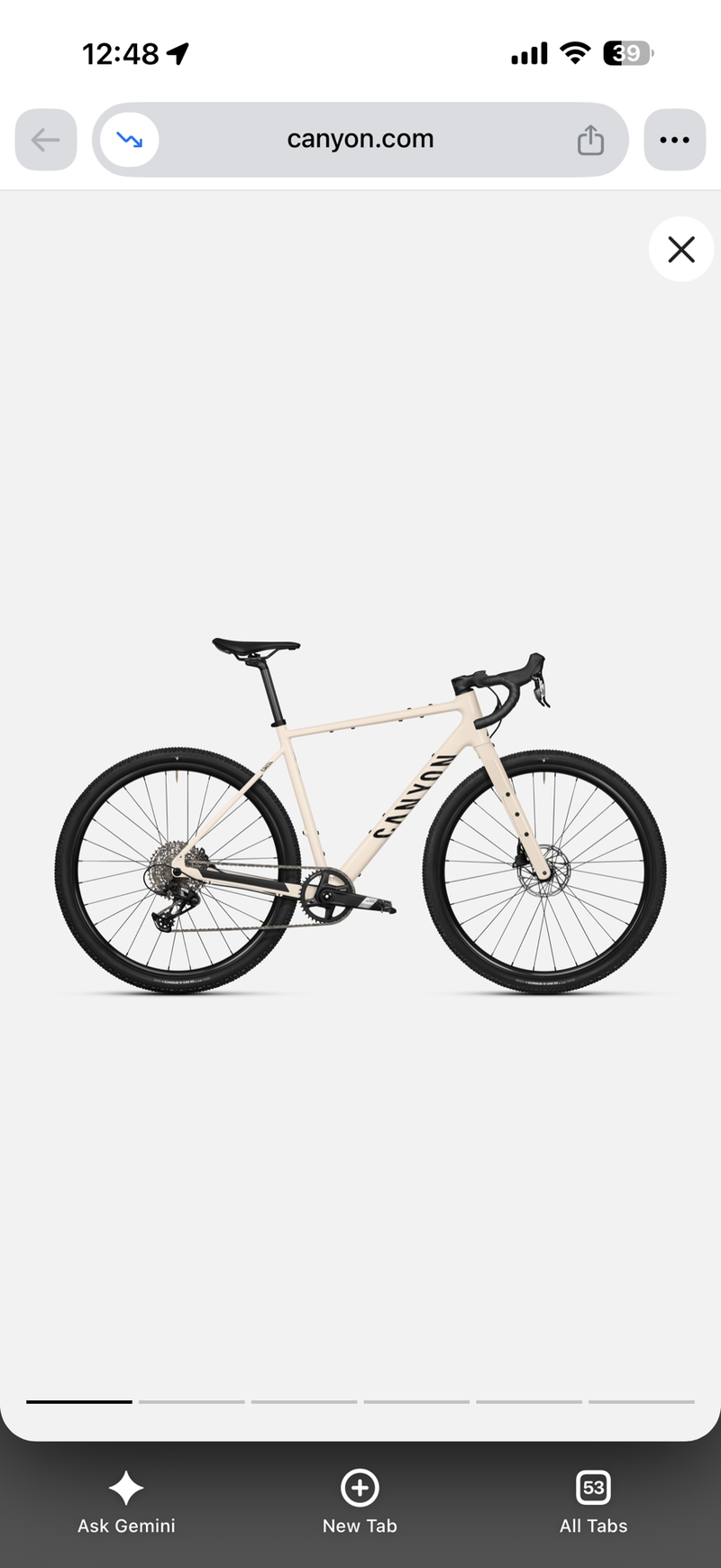 Used Canyon Grizl 6 2027 2027 Road & Gravel
