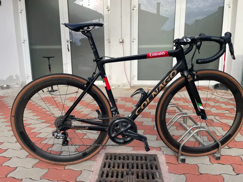 Tweedehands Colnago Replica V3-rs Shimano Ultegra Di2 2018 Road & Gravel
