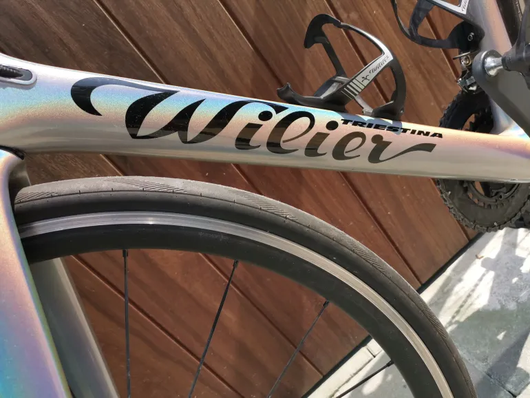 Used Wilier GTR-SL 2017 Road & Gravel, Grigio chiaro — image 3 of 3