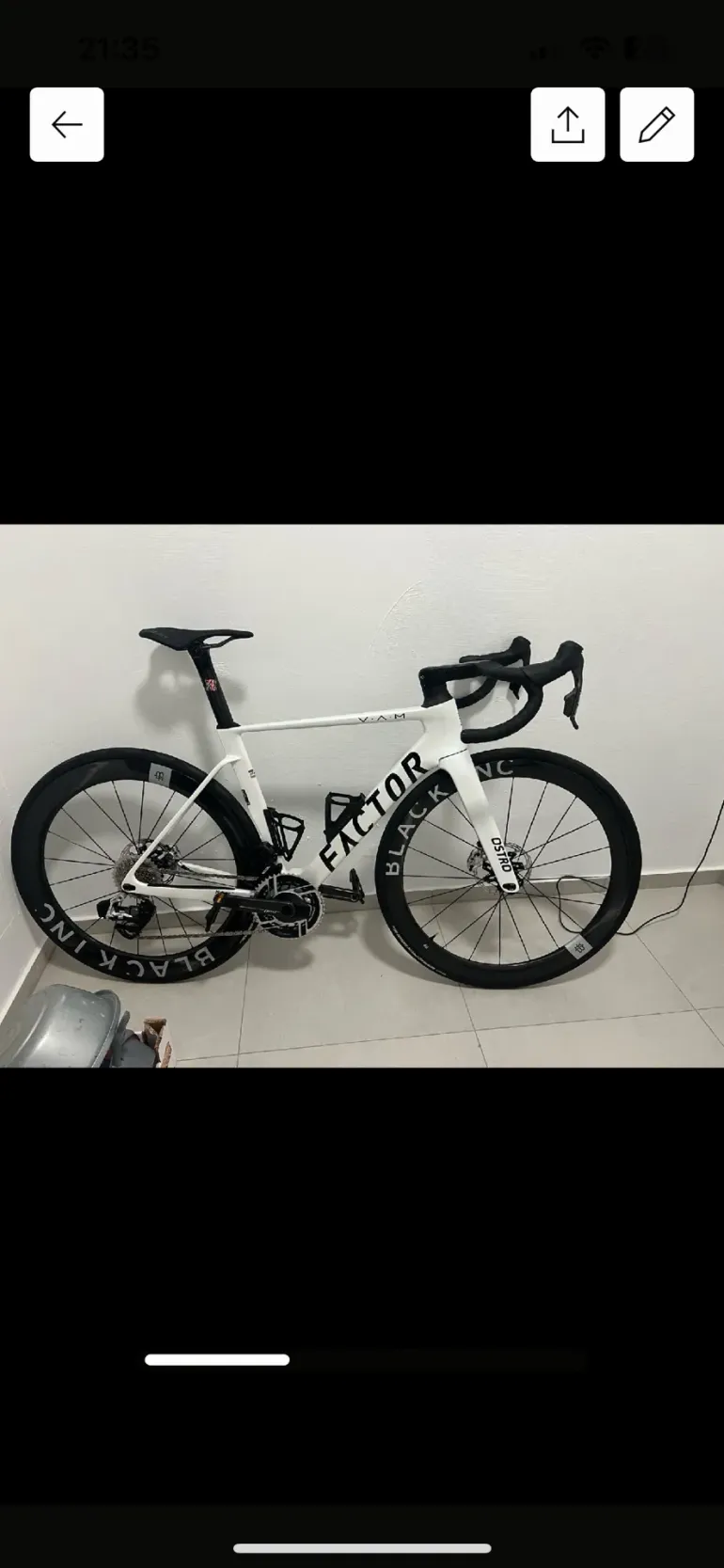 Factor OSTRO VAM - SRAM Red w/ Power Meter - New 2024