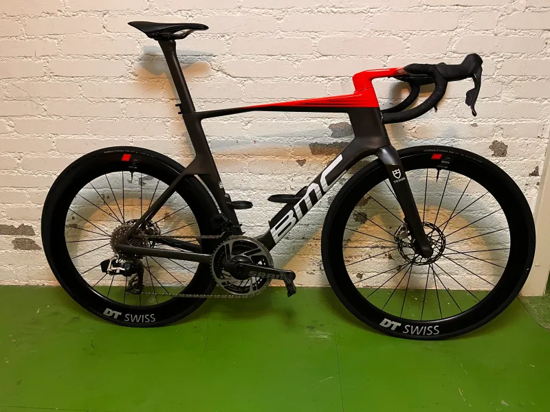 Brugt BMC Teammachine R01 SRAM Red AXS + PM 2024 Road & Gravel