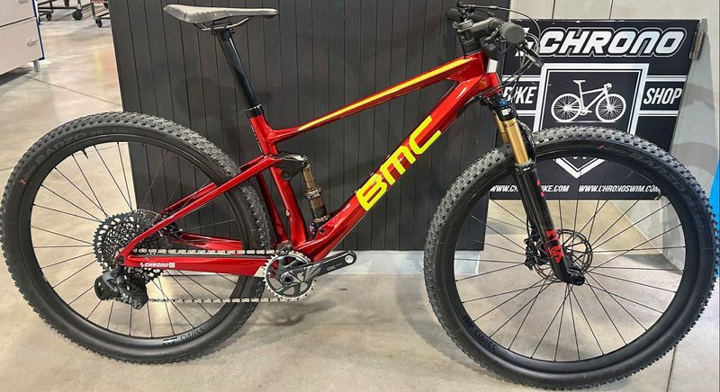 Used BMC Fourstroke 01 ONE 2022 Mountainbike, Red — image 1 of 6