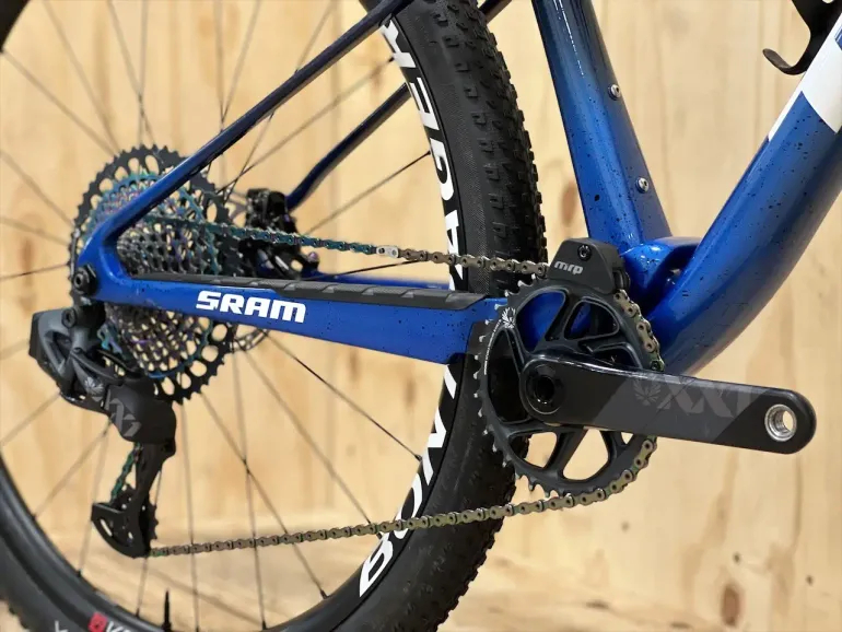 Trek Supercaliber 9.9 XX1 AXS WK Jolanda NEff 2020 Mountainbike usato, Nero — immagine 21 di 27