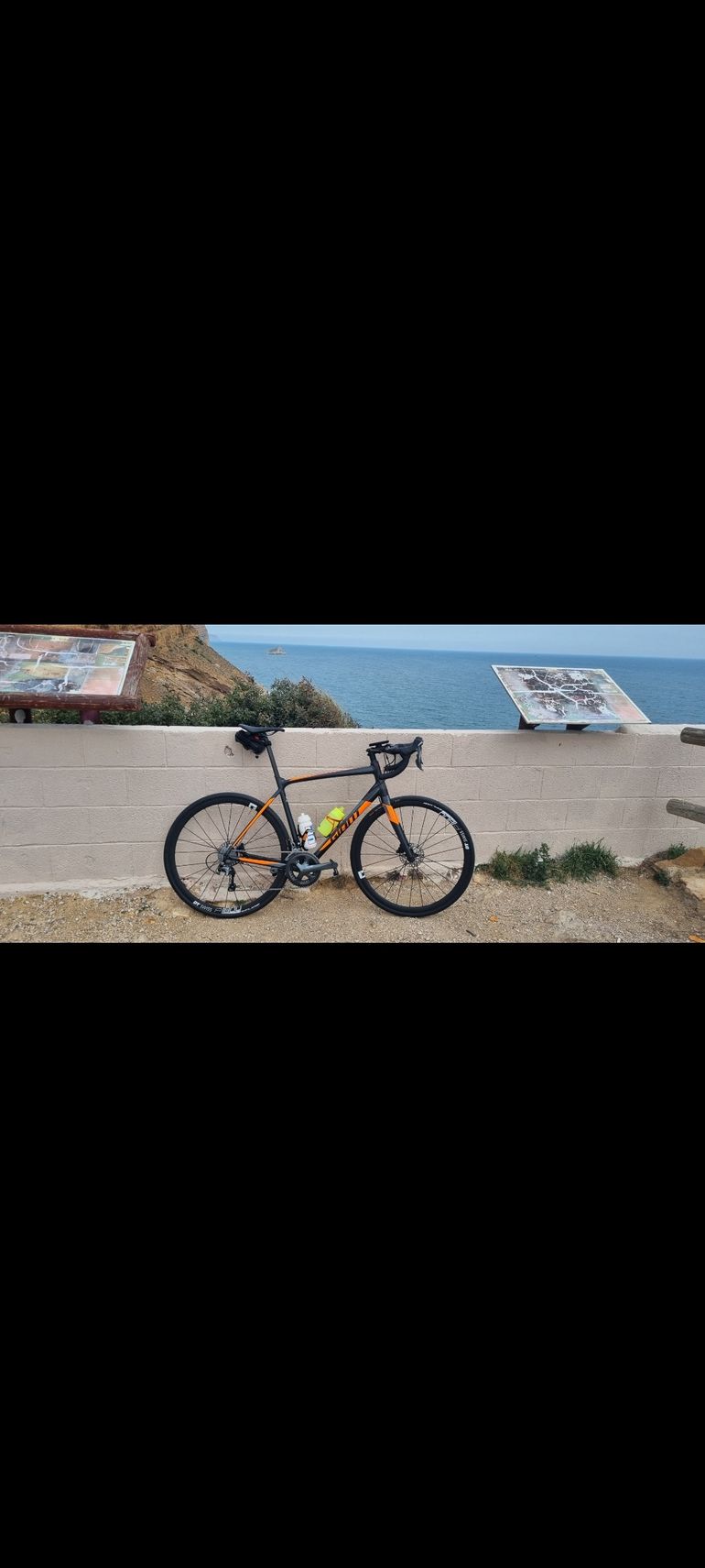Used Giant Contend SL 2 Disc 2019 Road & Gravel, Orange — image 2 of 4