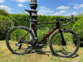 Used CUBE LITENING AIR C:68X RACE 2023 Road & Gravel, Red — image 1 of 4