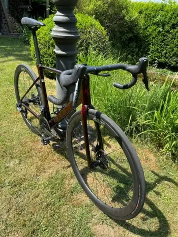 Used CUBE LITENING AIR C:68X RACE 2023 Road & Gravel, Red — image 3 of 4