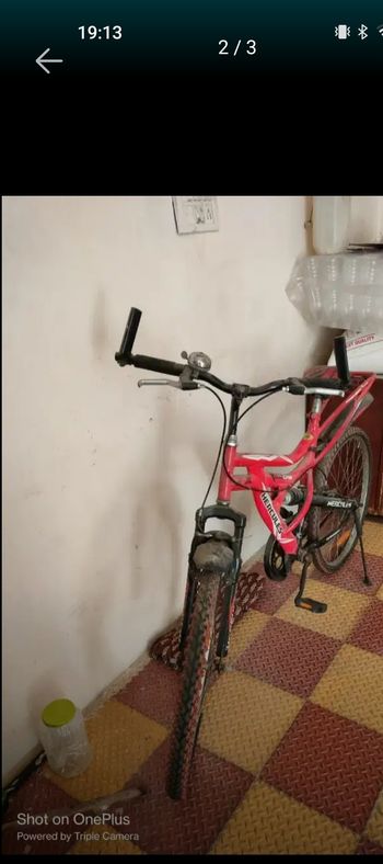 Used Hercules Sensazione 1998 Mountainbike, Red — image 3 of 3