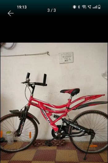 Used Hercules Sensazione 1998 Mountainbike, Red — image 1 of 3