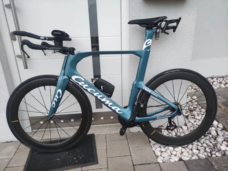 Used Cucuma Veloz Ultra Triathlon 2020 Road & Gravel, Blue — image 3 of 9