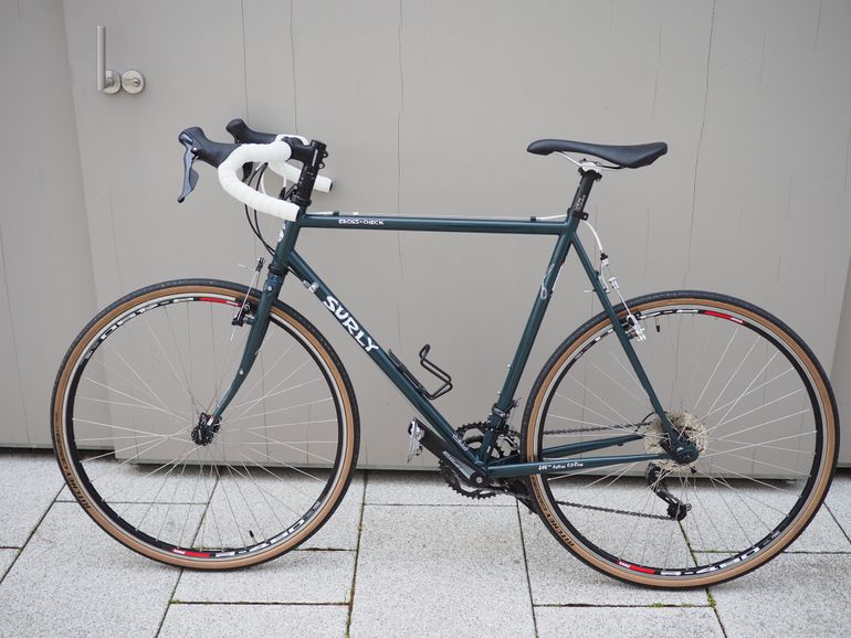 Used Surly Cross-Check 2023 Road & Gravel, Green — image 1 of 11