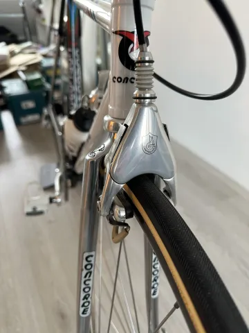 Used Concorde Squadra Time Trail PDM 1990 Road & Gravel, White — image 8 of 10