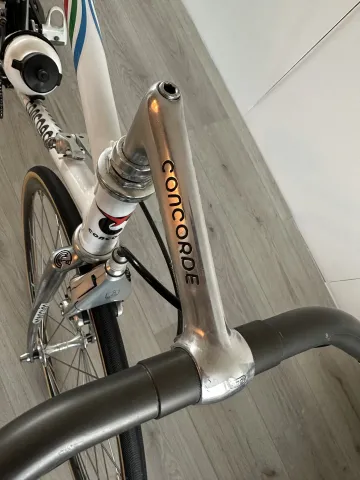 Used Concorde Squadra Time Trail PDM 1990 Road & Gravel, White — image 2 of 10