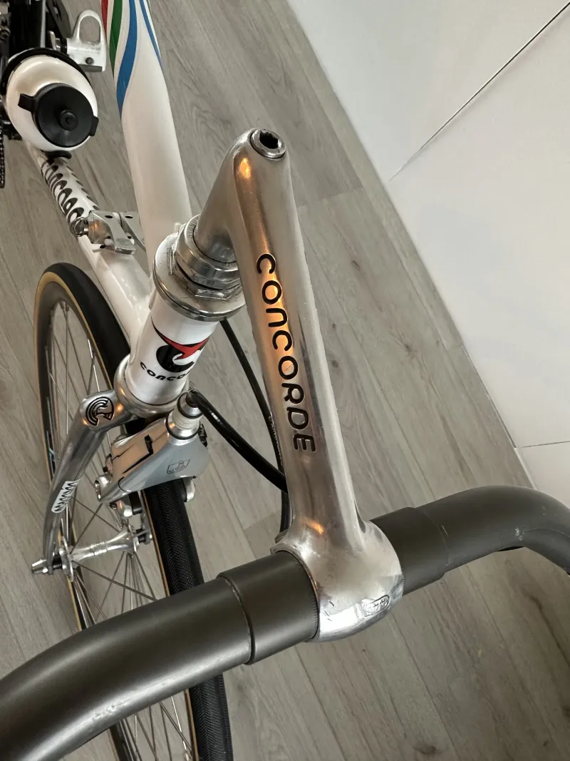Used Concorde Squadra Time Trail PDM 1990 Road & Gravel, White — image 2 of 10