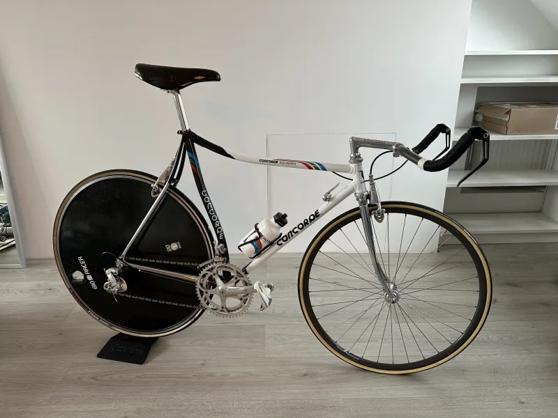 Used Concorde Squadra Time Trail PDM 1990 Road & Gravel, White — image 1 of 10